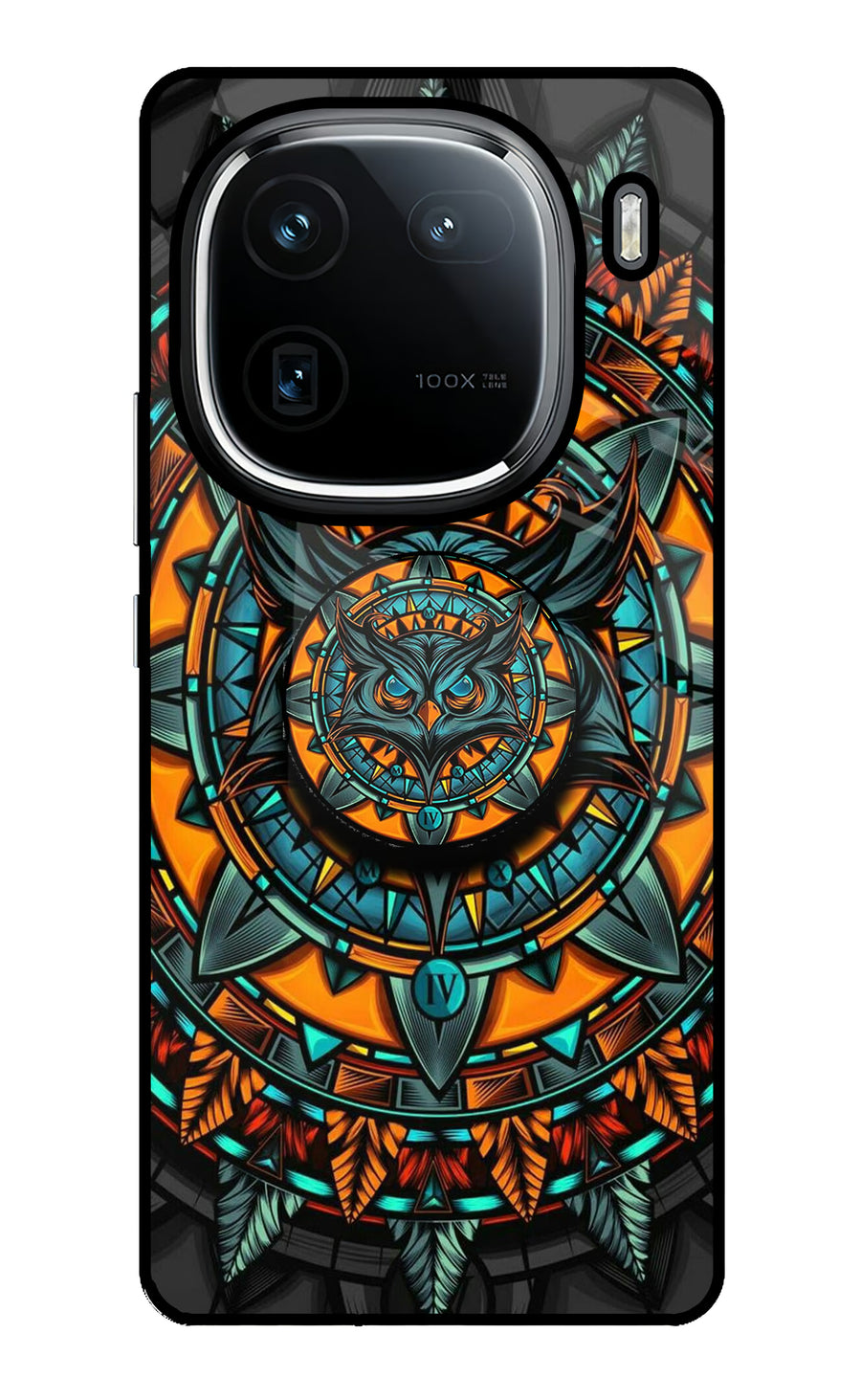 Angry Owl iQOO 12 5G Pop Case, Glass case