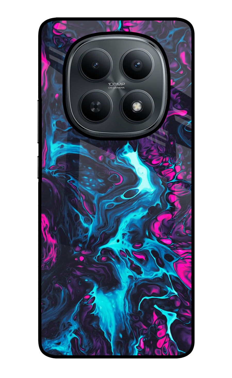 Abstract Redmi Note 15 5G Back Cover, Glass case
