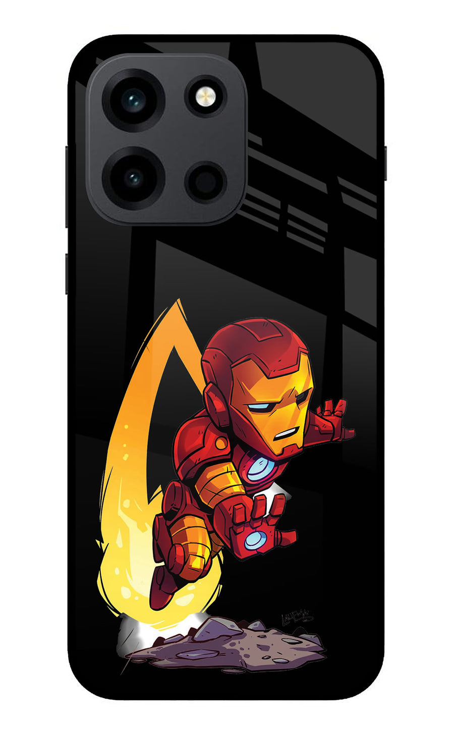 IronMan OnePlus Nord 6 Back Cover, Glass case