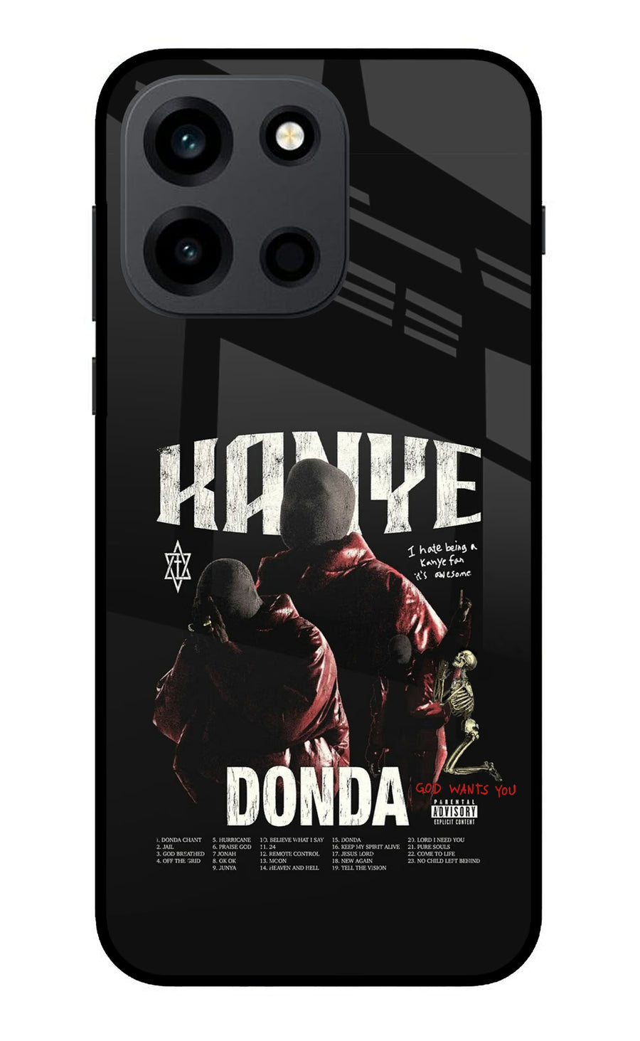 Donda Kanye West OnePlus Nord 6 Back Cover, Glass case