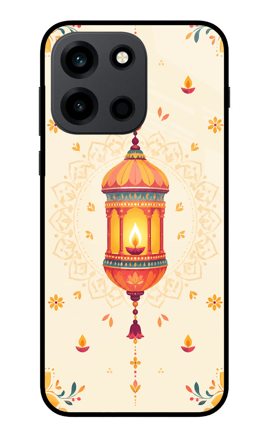 Golden Lantern OnePlus Nord 6 Back Cover, Glass case