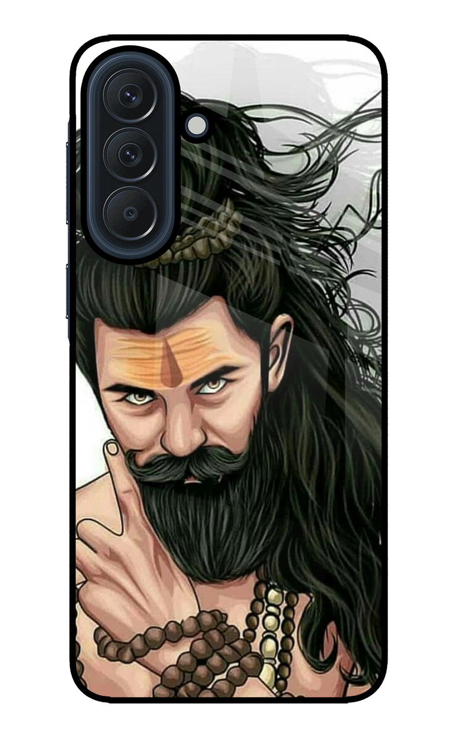 Mahadev Samsung A57 5G Back Cover, Glass case