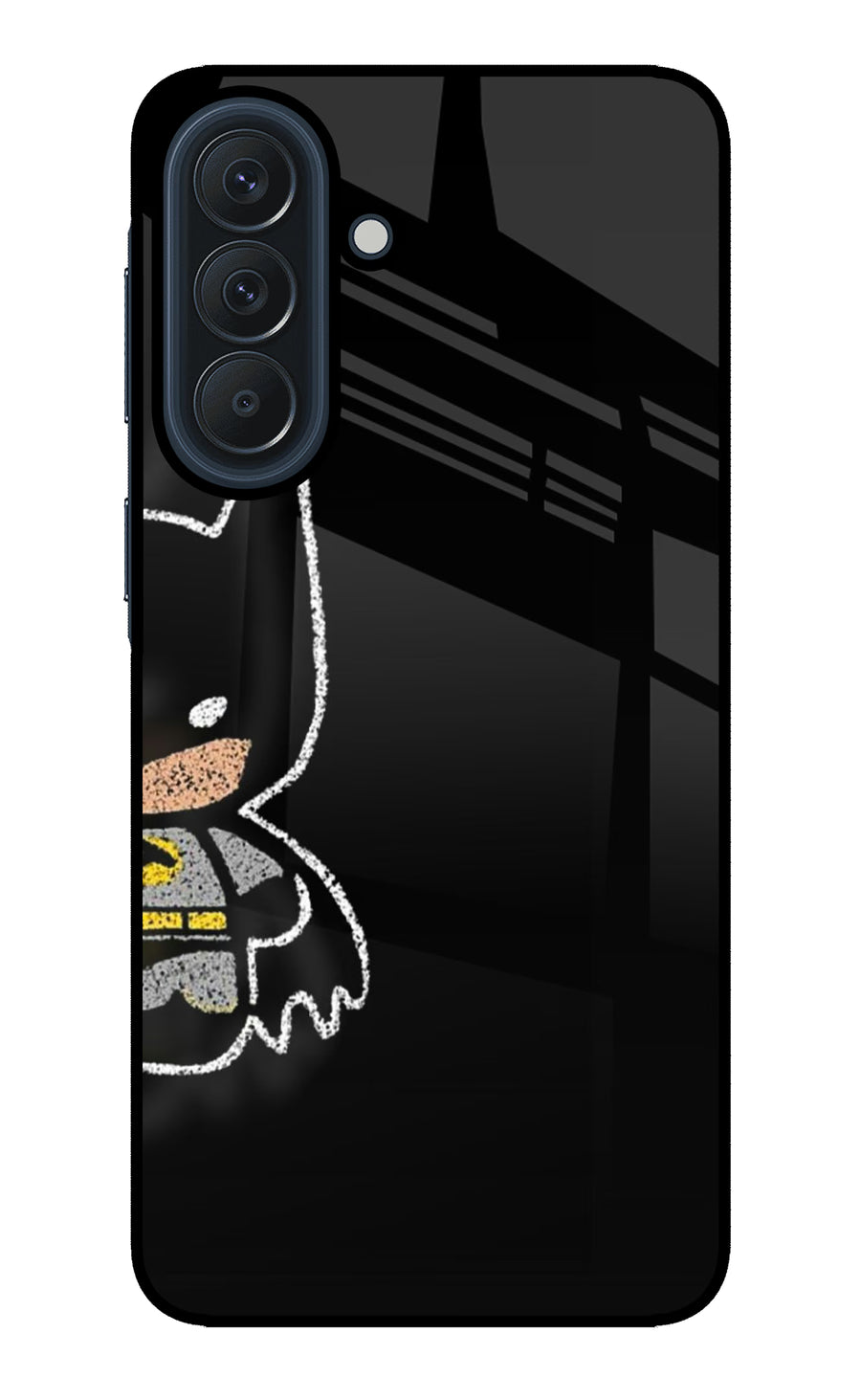 Bat Kitty Samsung A57 5G Back Cover, Glass case