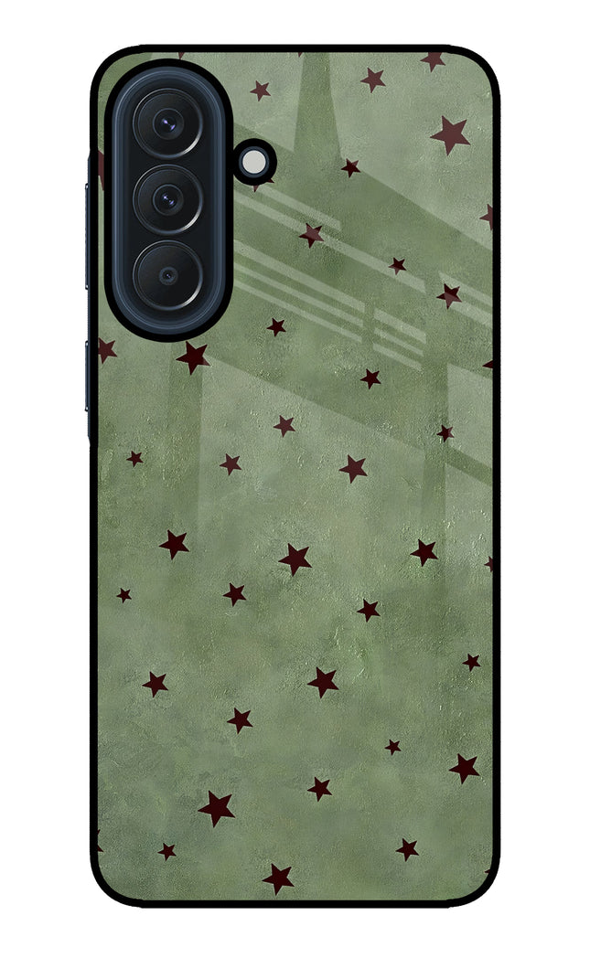 Green Stars Samsung A57 5G Glass Case