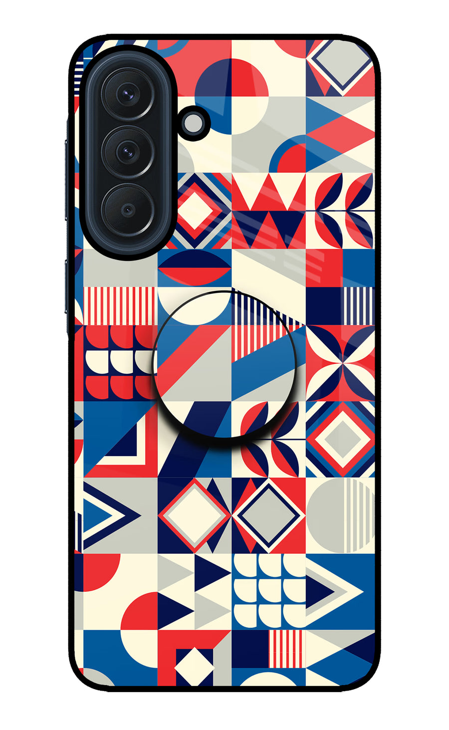Colorful Pattern Samsung A57 5G Pop Case, Glass case