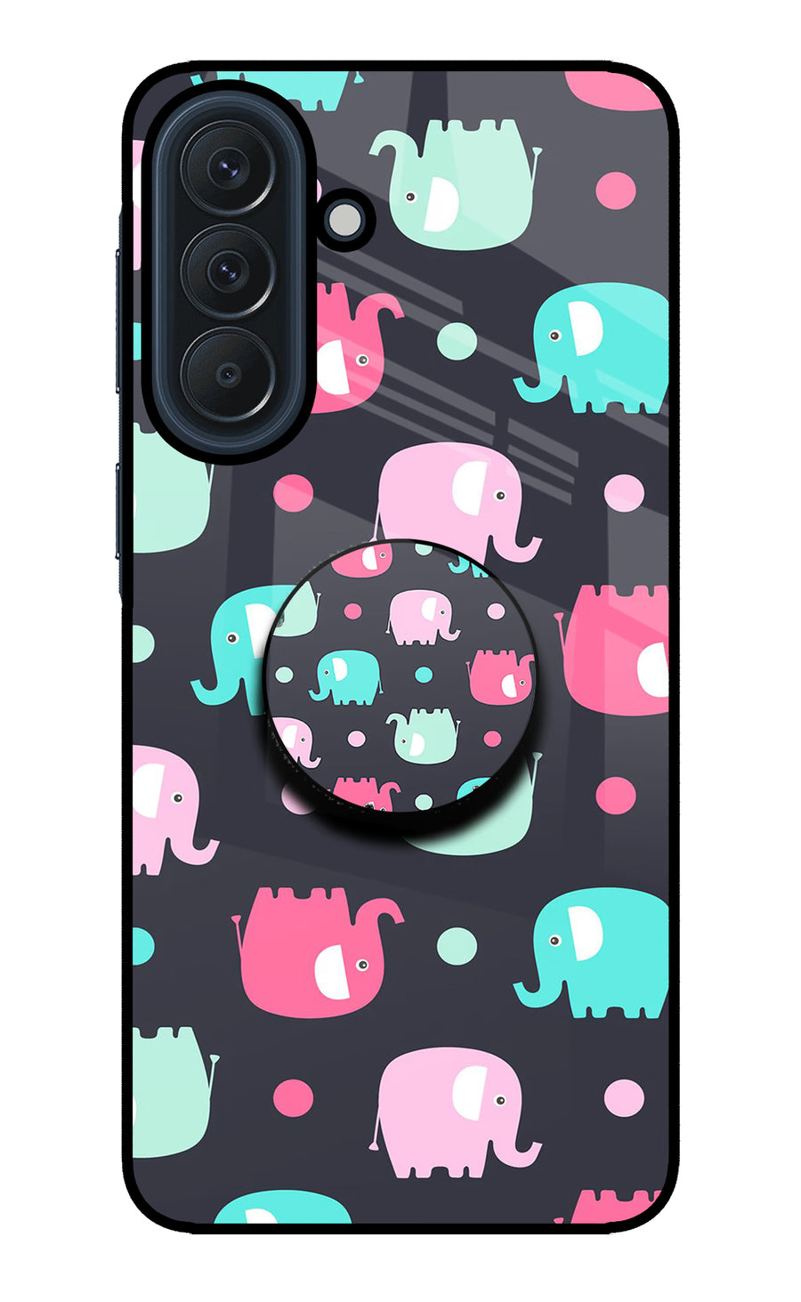 Baby Elephants Samsung A57 5G Pop Case, Glass case