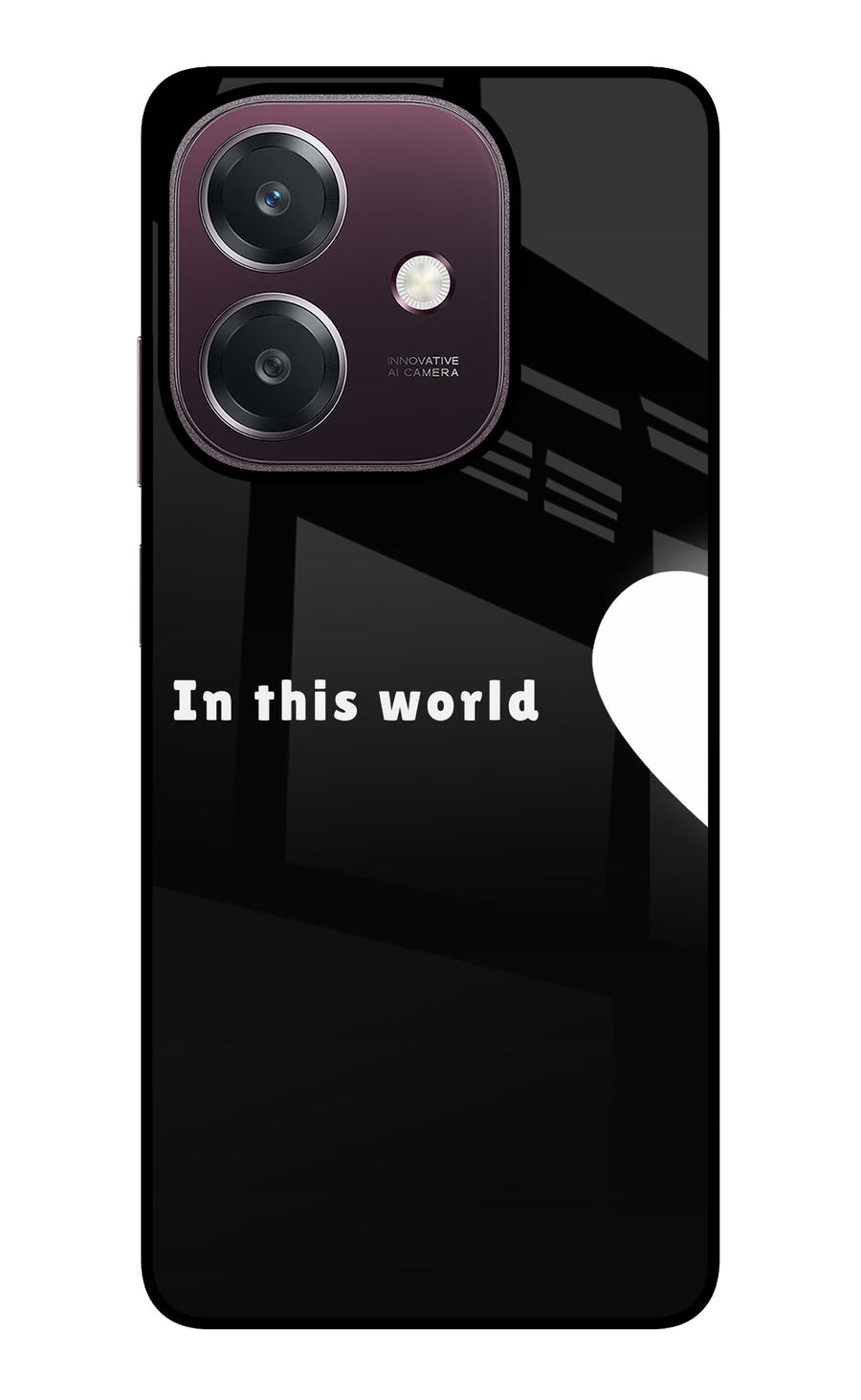 This World Oppo A3 5G Back Cover, Glass case