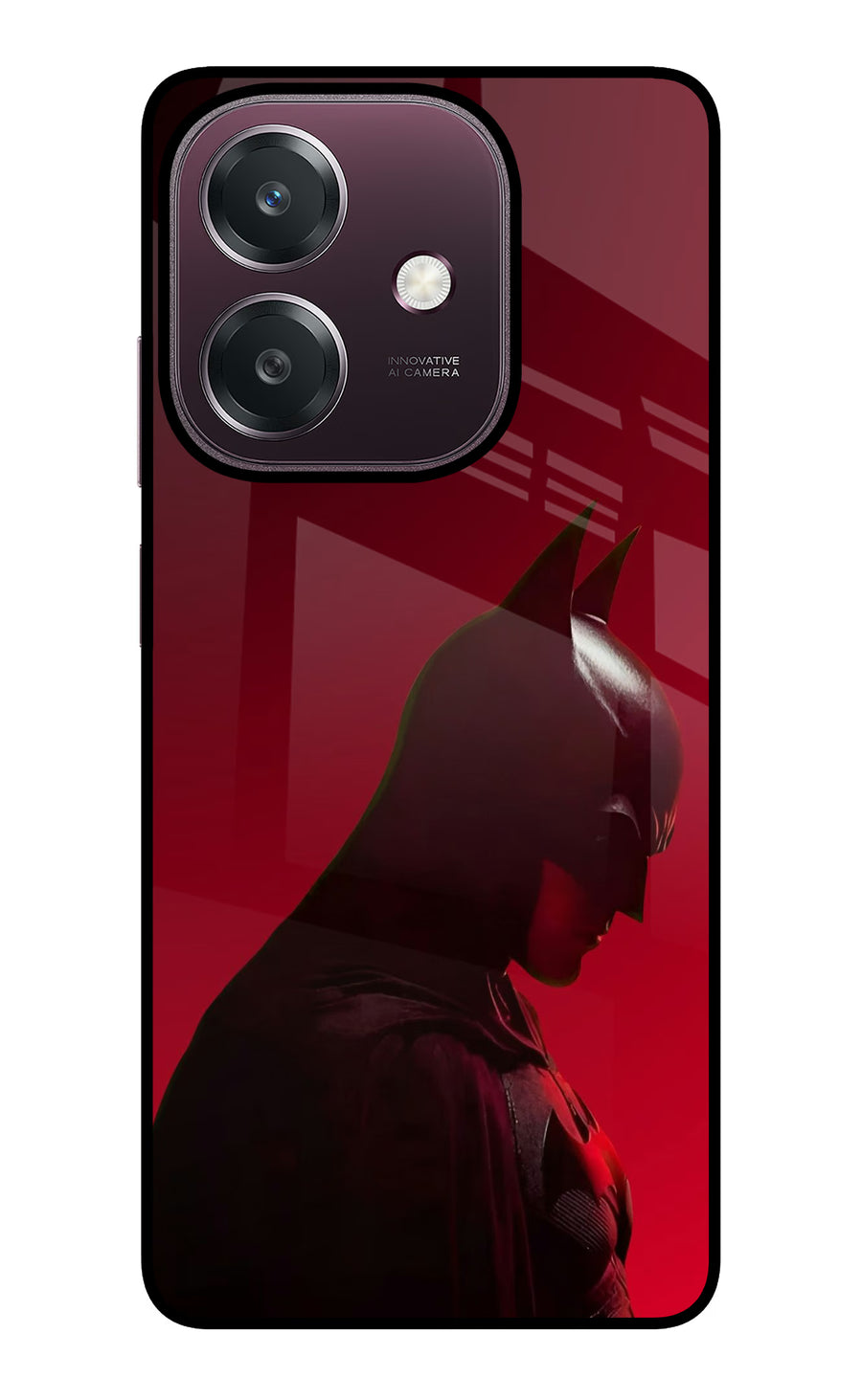 Dark Knight Oppo A3 5G Back Cover, Glass case