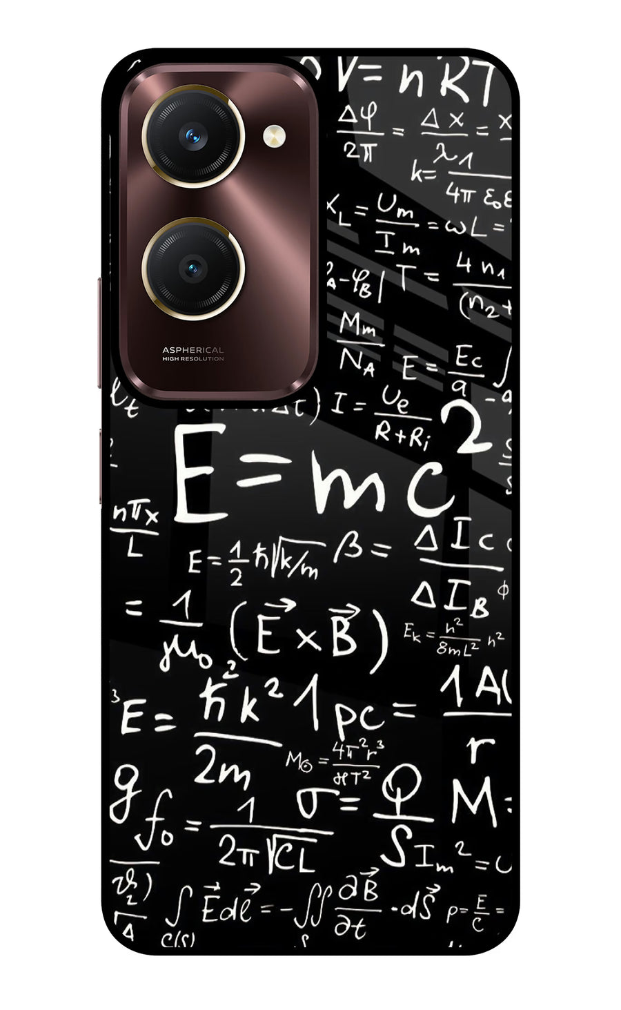 Physics Formula Vivo Y28e 5G Back Cover, Glass case
