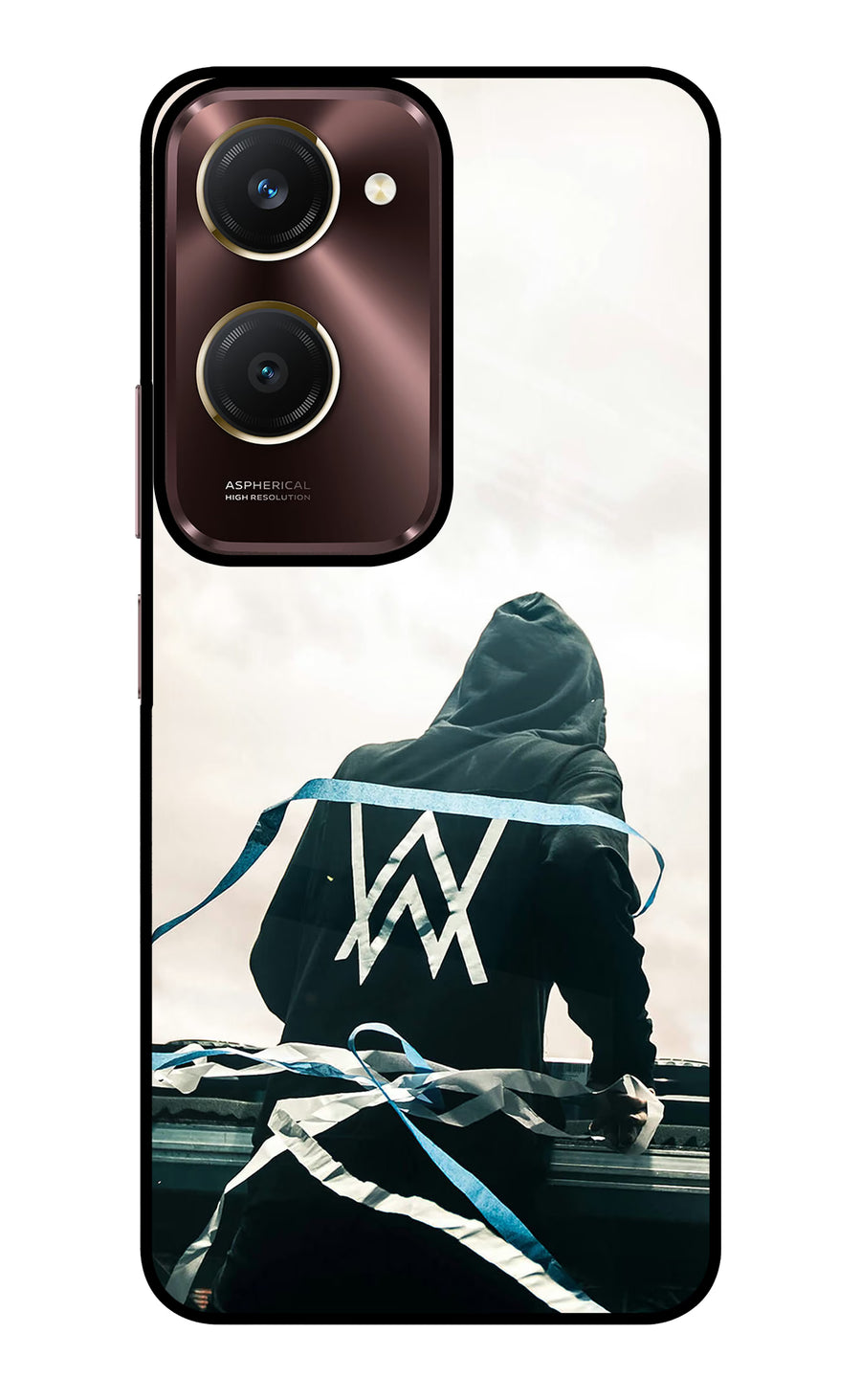Alan Walker Vivo Y28e 5G Back Cover, Glass case