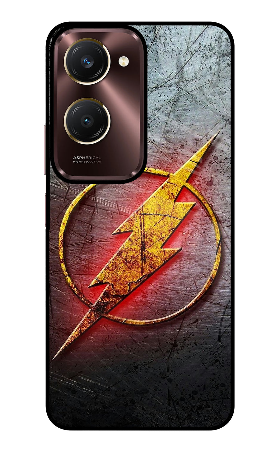 Flash Vivo Y28e 5G Back Cover, Glass case
