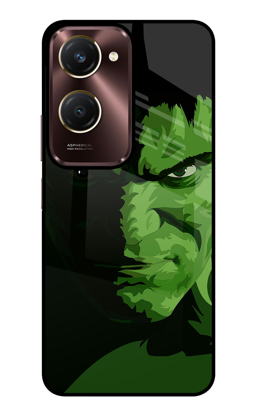 HULK Vivo Y28e 5G Back Cover, Glass case
