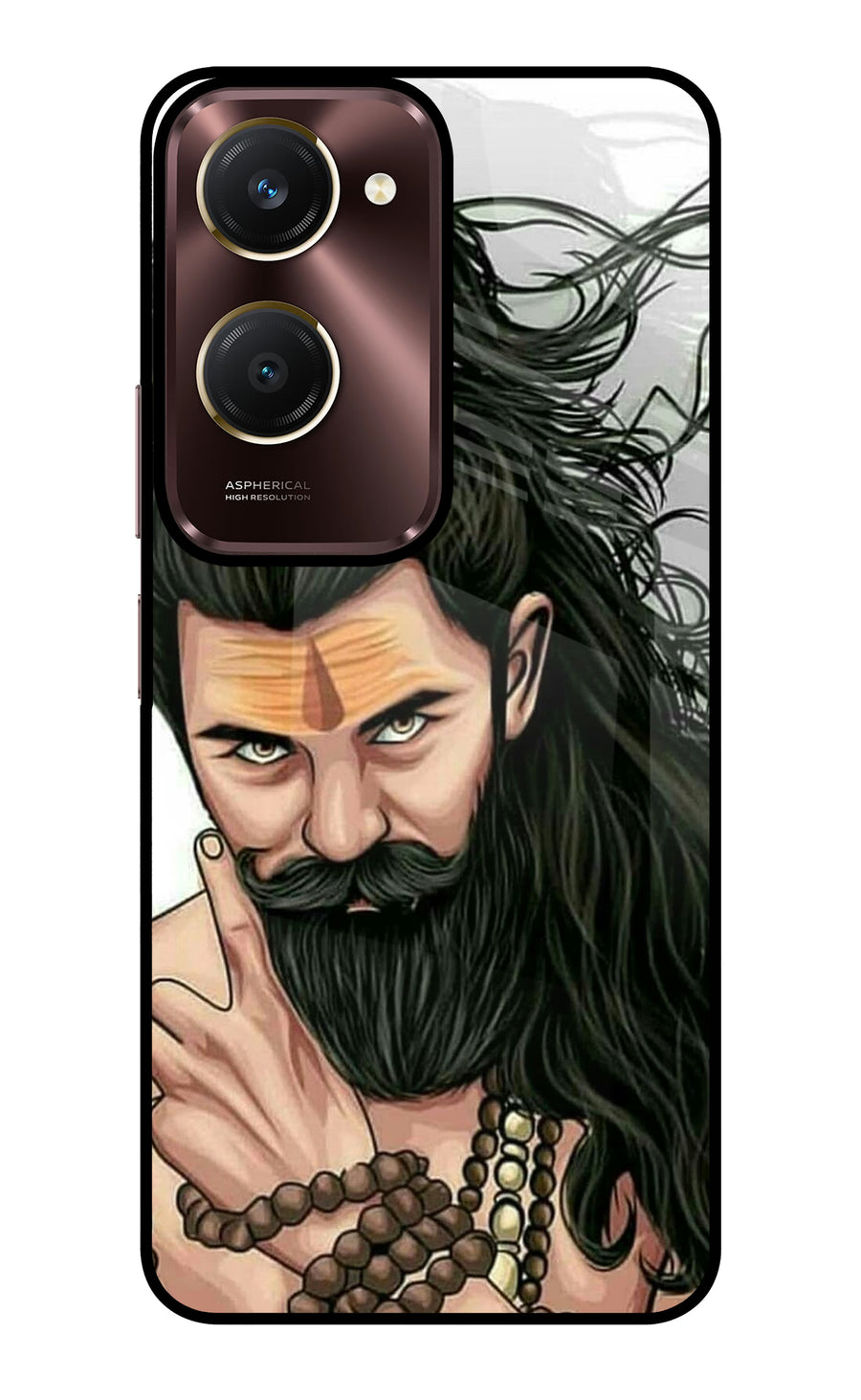 Mahadev Vivo Y28e 5G Back Cover, Glass case