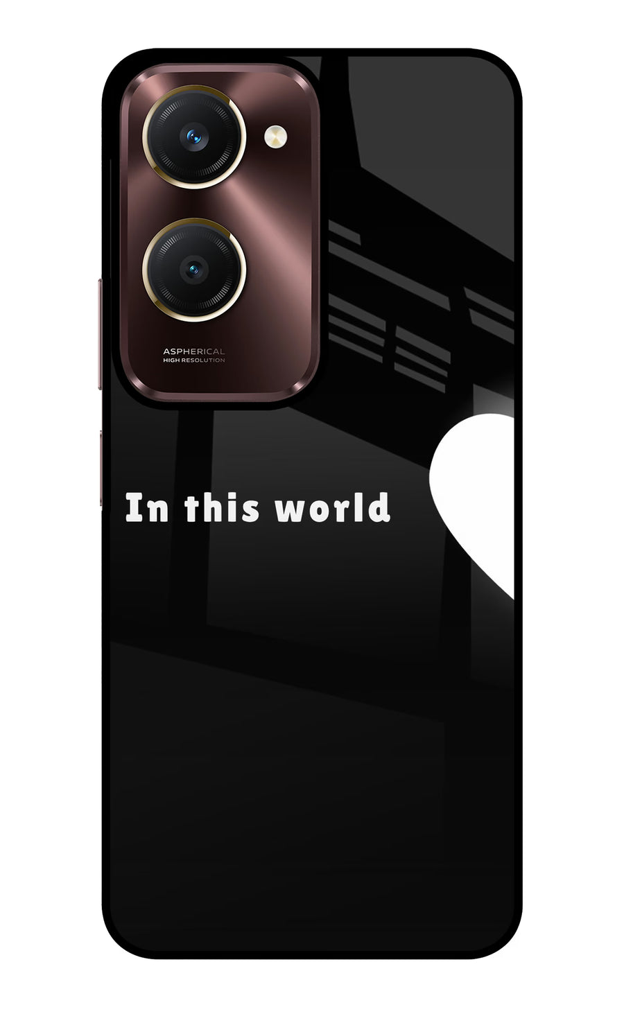This World Vivo Y28e 5G Back Cover, Glass case