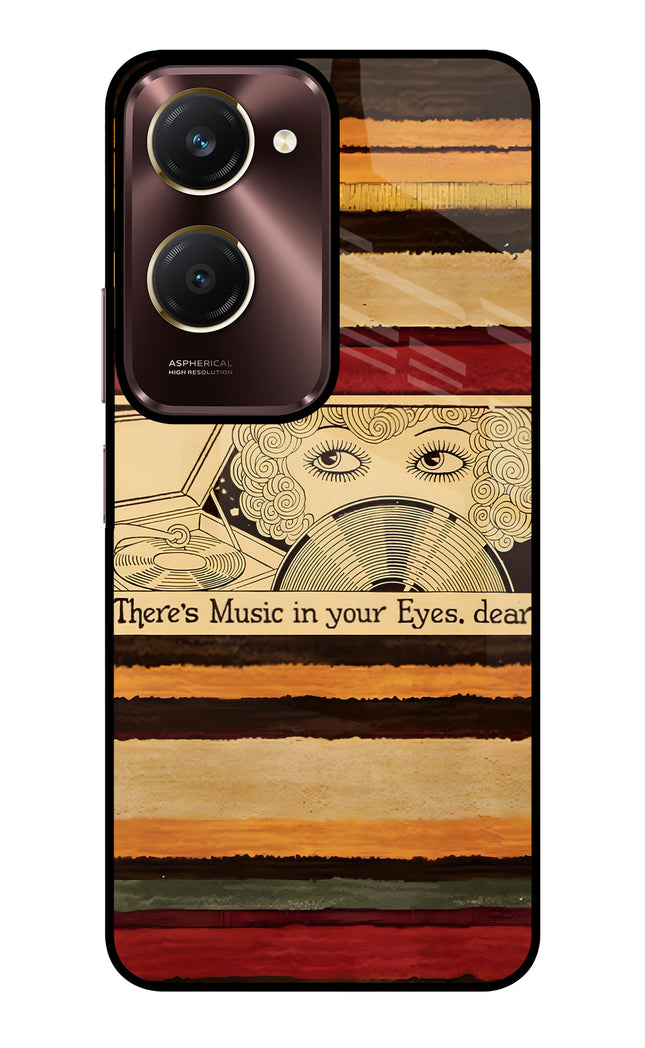 Vinyl Stripes Vivo Y28e 5G Glass Case