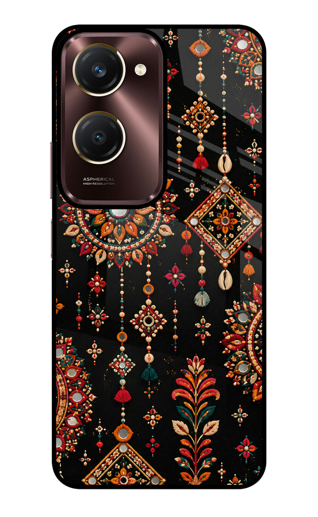 Boho Noir Vivo Y28e 5G Glass Case