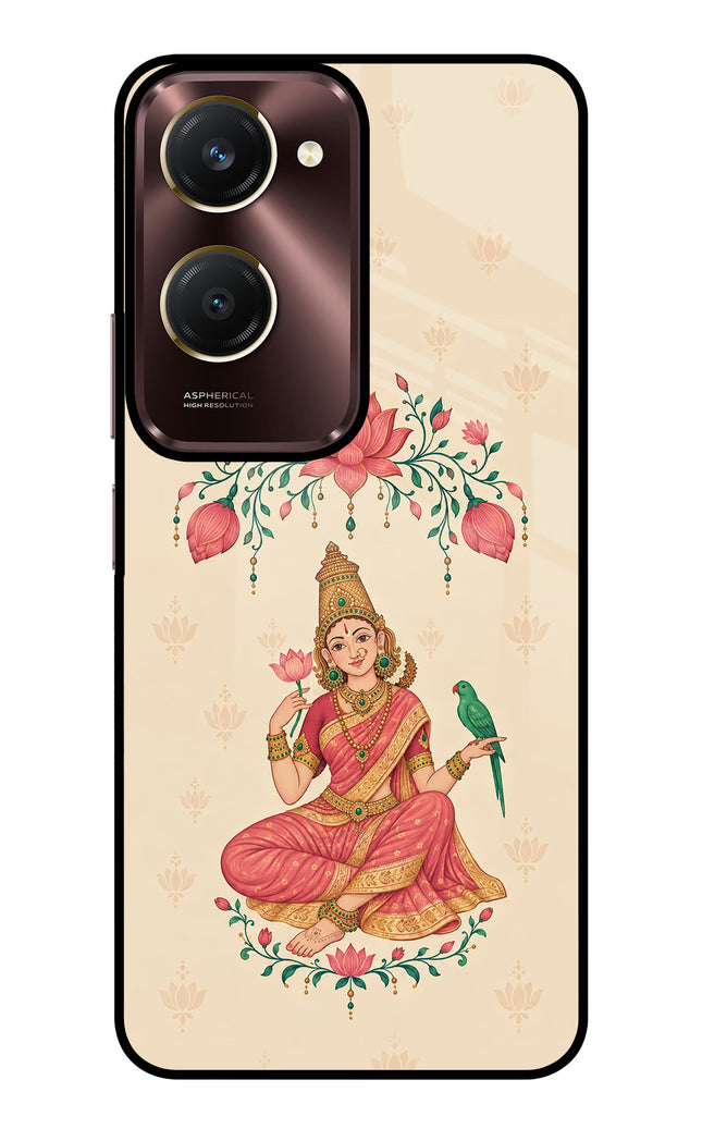 Goddess Lakshmi Vivo Y28e 5G Glass Case