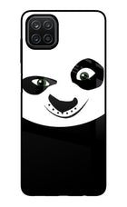 Panda Samsung A12 Glass Case Back Cover by Casekaro