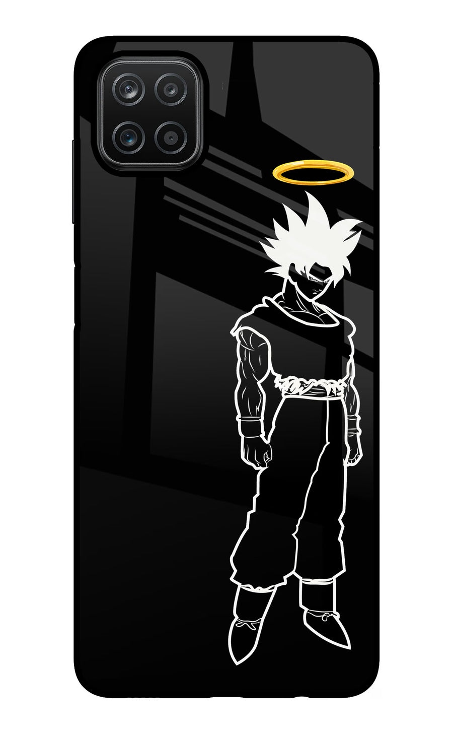DBS Character Samsung A12 Back Cover, Glass case