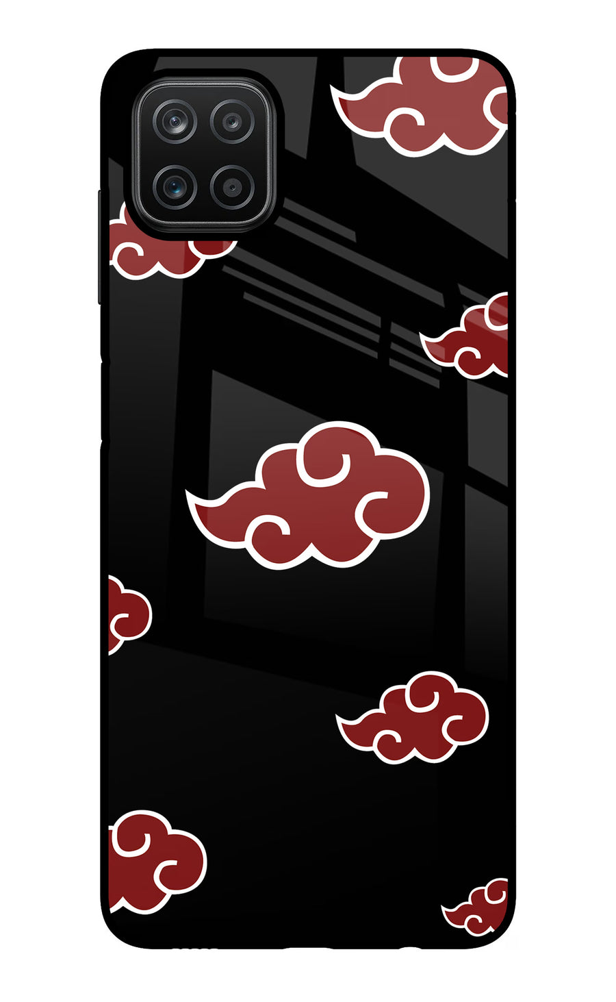 Akatsuki Samsung A12 Back Cover, Glass case