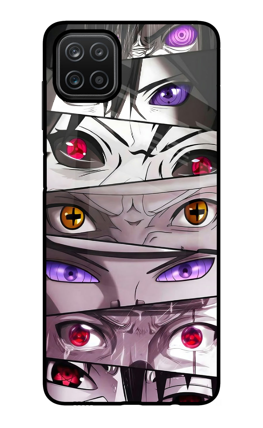 Naruto Anime Samsung A12 Back Cover, Glass case