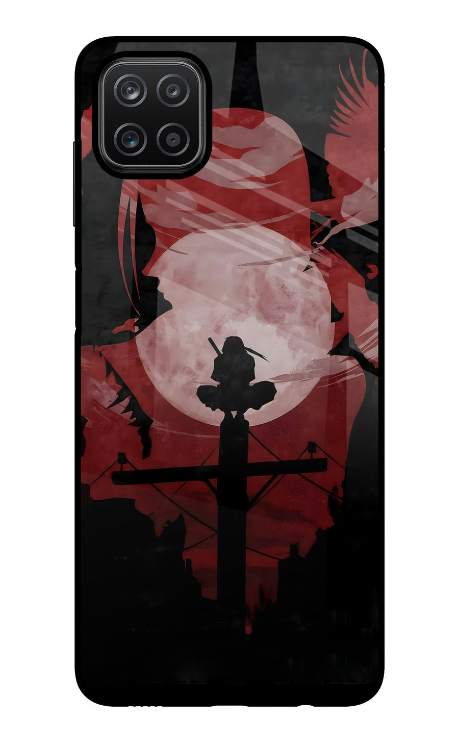 Naruto Anime Samsung A12 Back Cover, Glass case
