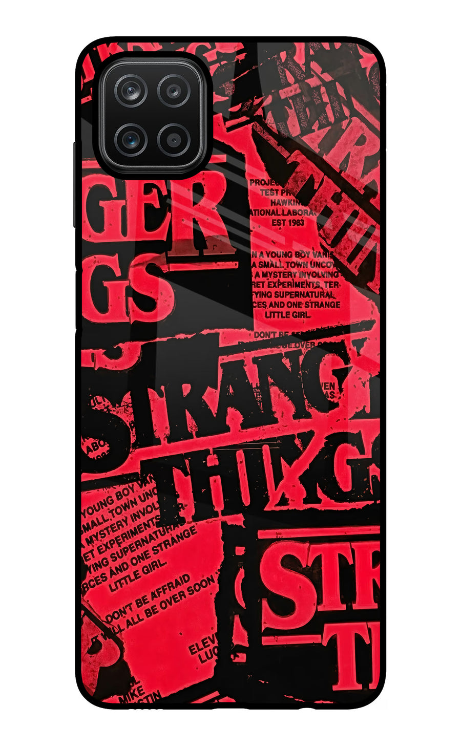 Ordinary Things Samsung A12 Back Cover, Glass case