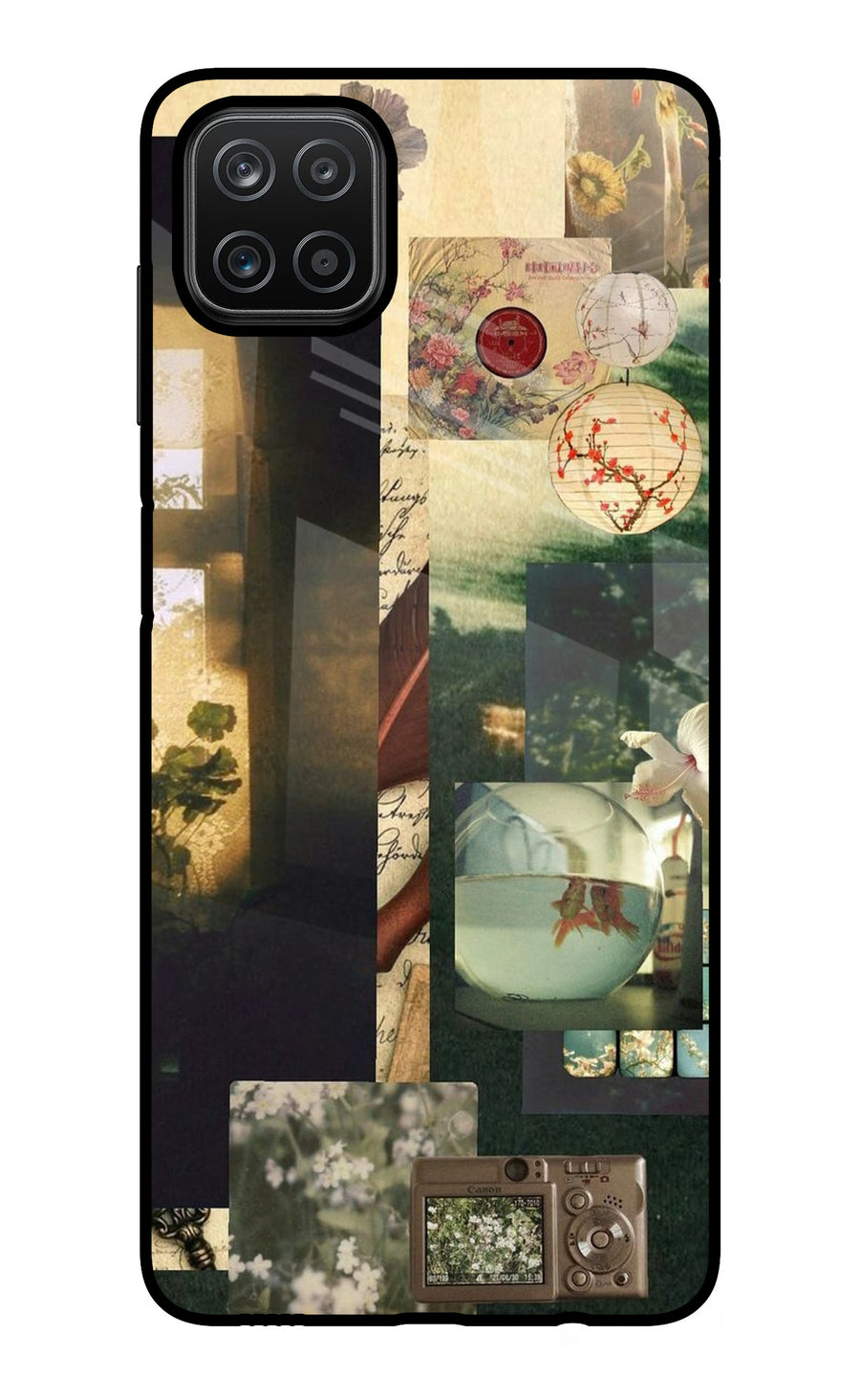 Summer Samsung A12 Back Cover, Glass case
