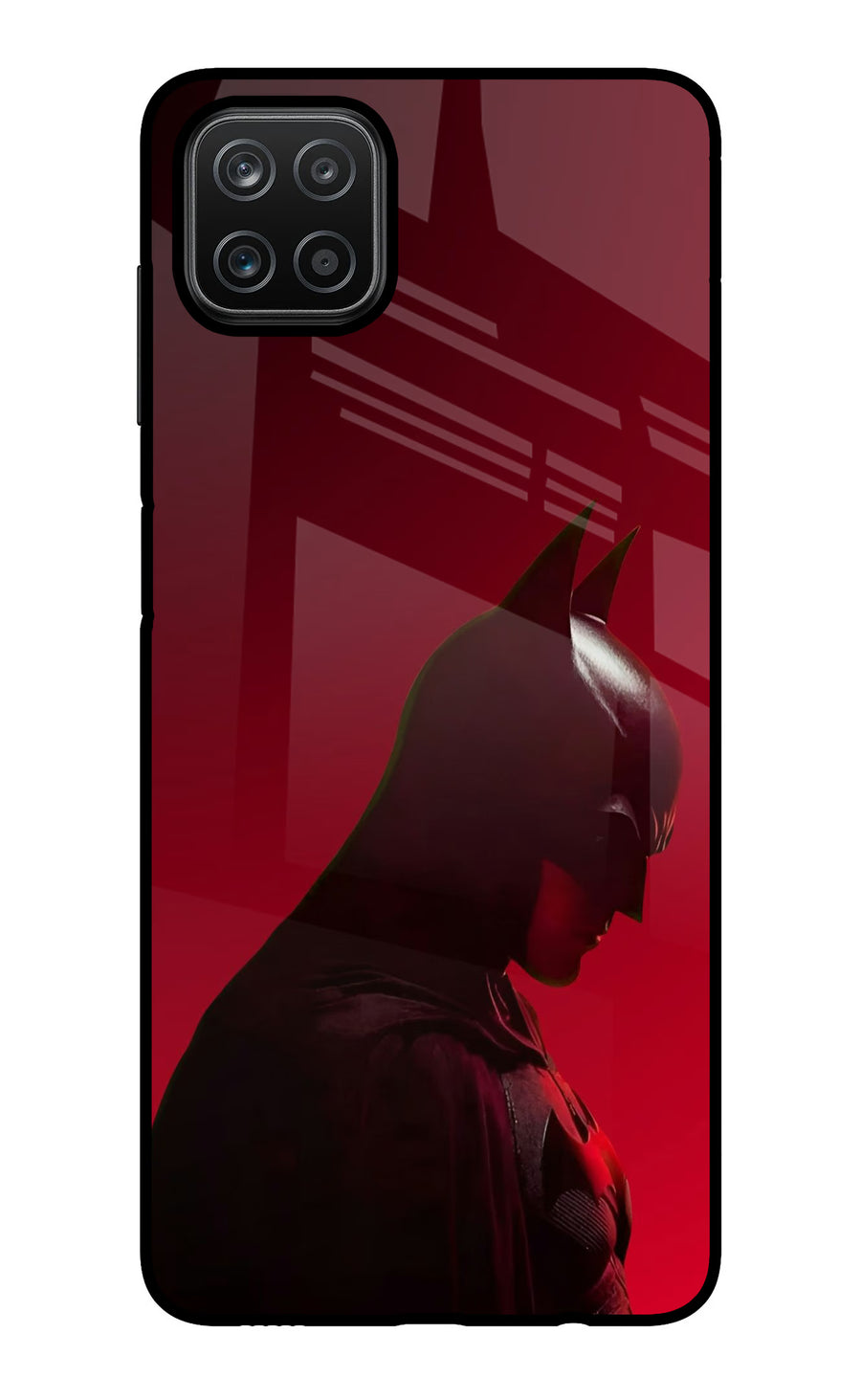 Dark Knight Samsung A12 Back Cover, Glass case