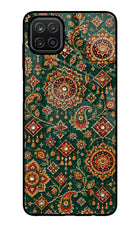 Green Pataka Samsung A12 Glass Case