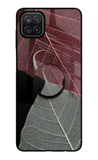 Leaf Pattern Samsung A12 Pop Case by Casekaro