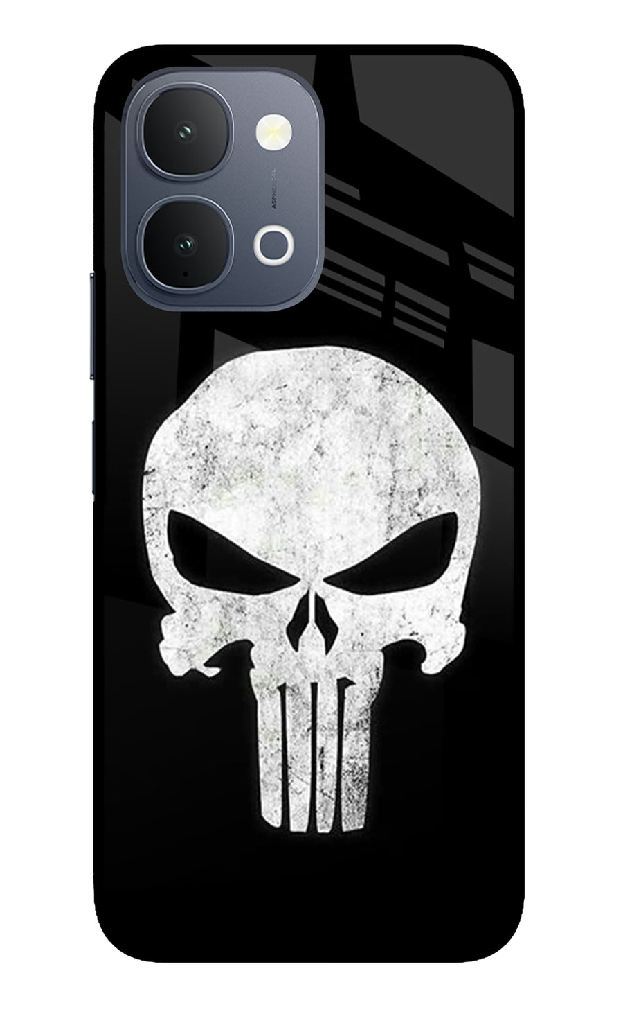 Punisher Skull iQOO Z11x 5G Back Cover, Glass case