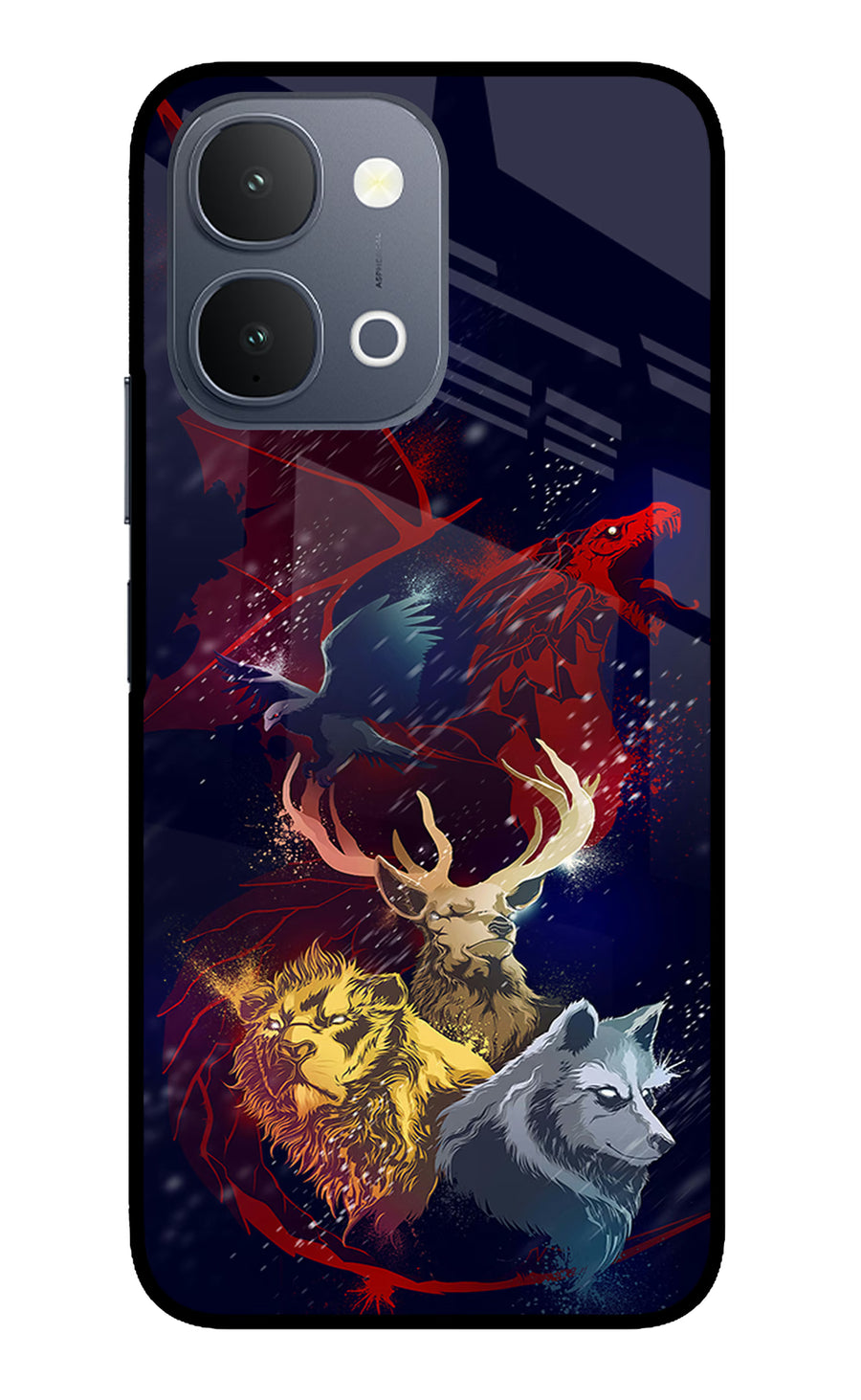 Game Of Thrones iQOO Z11x 5G Back Cover, Glass case