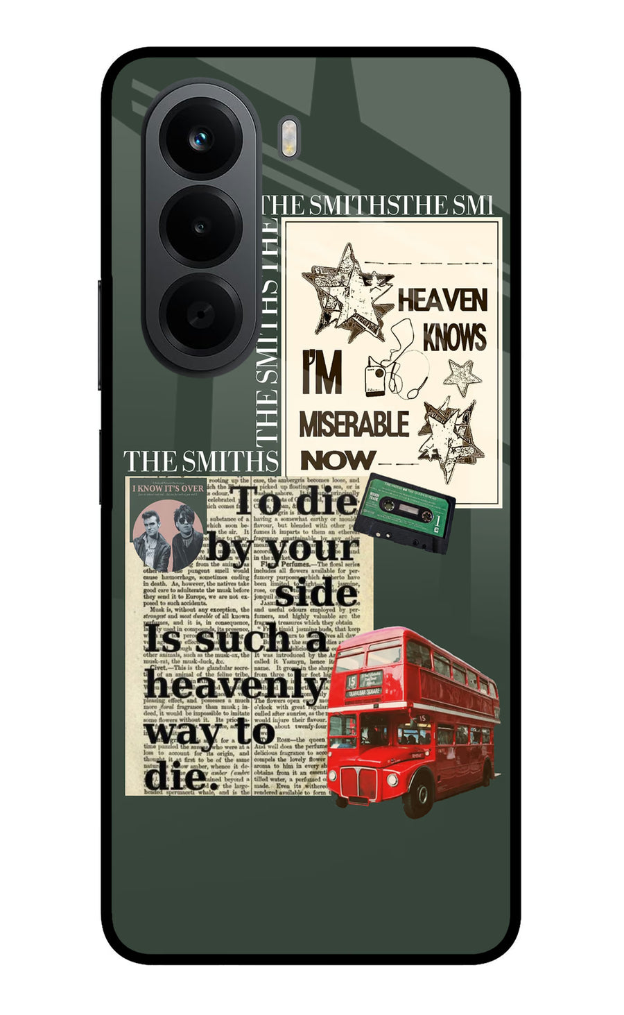 The Smiths OnePlus Nord CE6 Lite Back Cover, Glass case