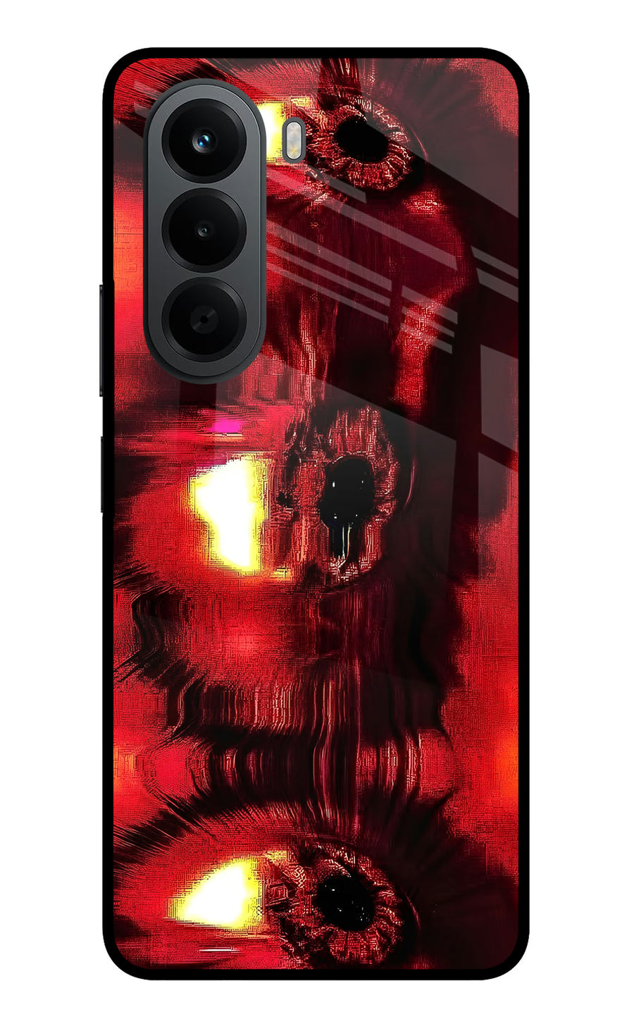 Fire Eye OnePlus Nord CE6 Lite Back Cover, Glass case