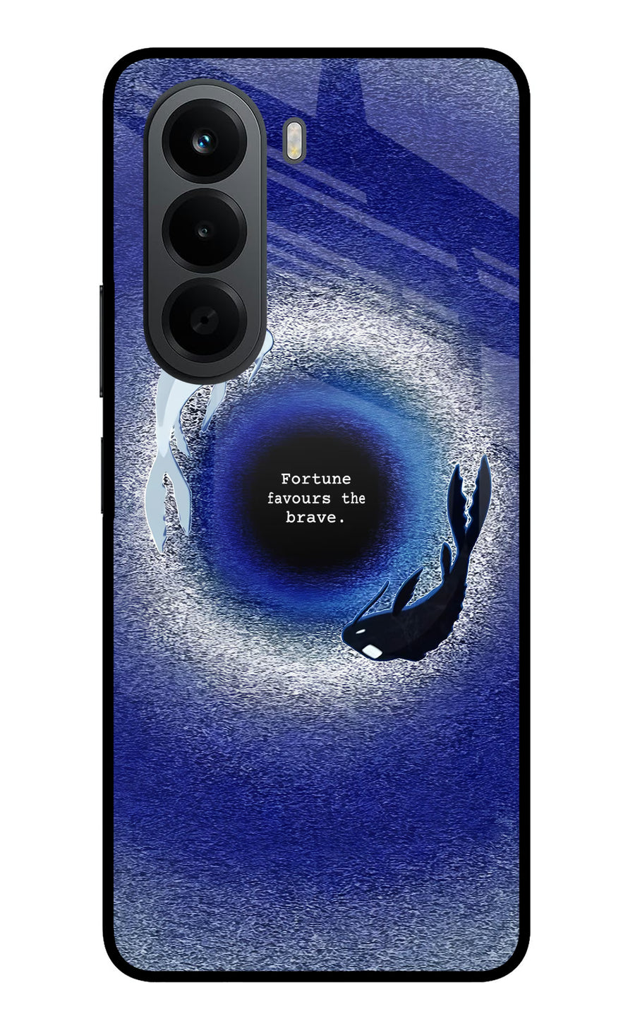 Dark Koi OnePlus Nord CE6 Lite Back Cover, Glass case