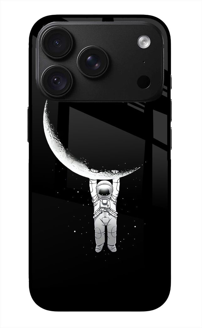 Moon Space iPhone 18 Pro Glass Case