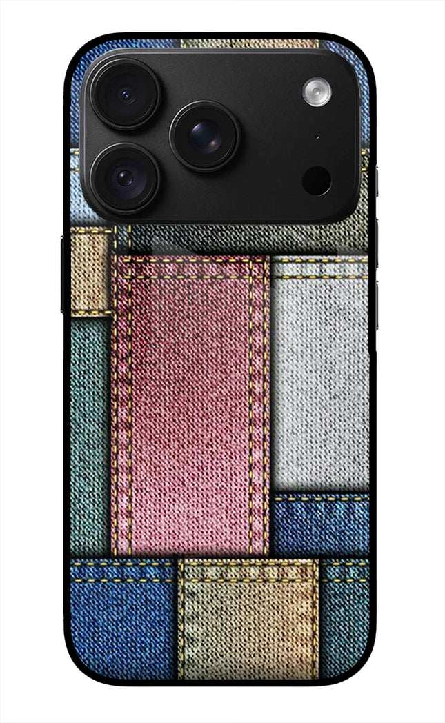 Multicolor Jeans iPhone 18 Pro Glass Case