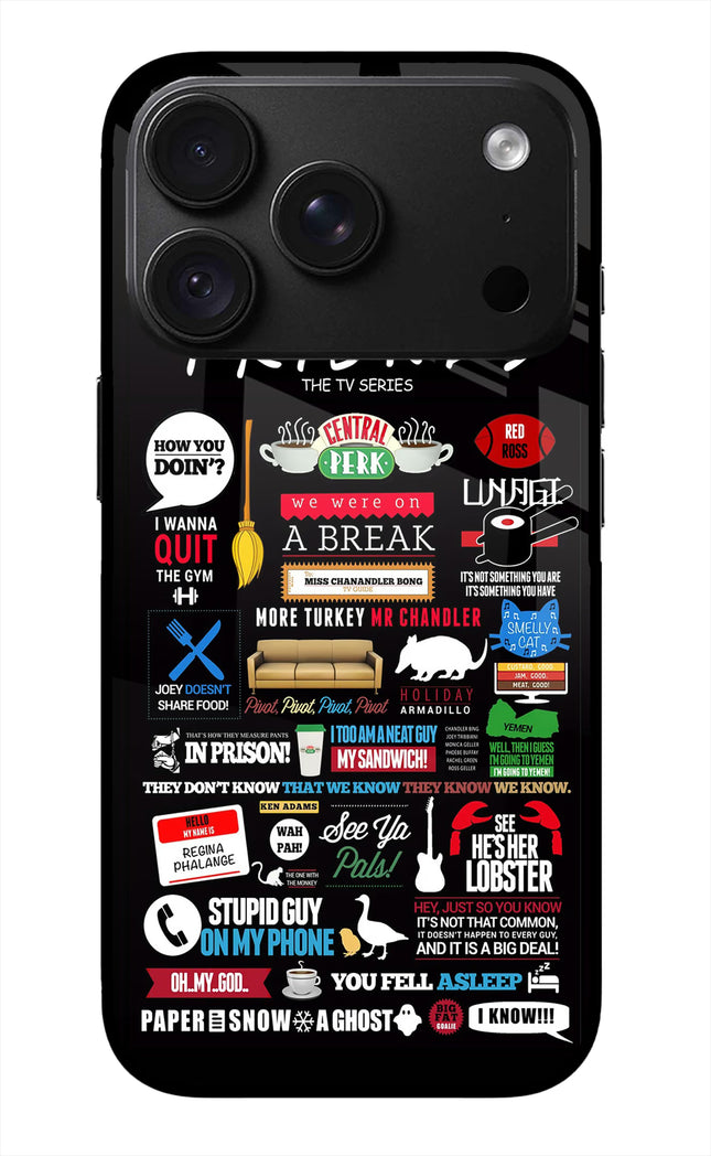 FRIENDS iPhone 18 Pro Glass Case