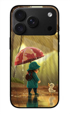 Rainy Day iPhone 18 Pro Glass Case