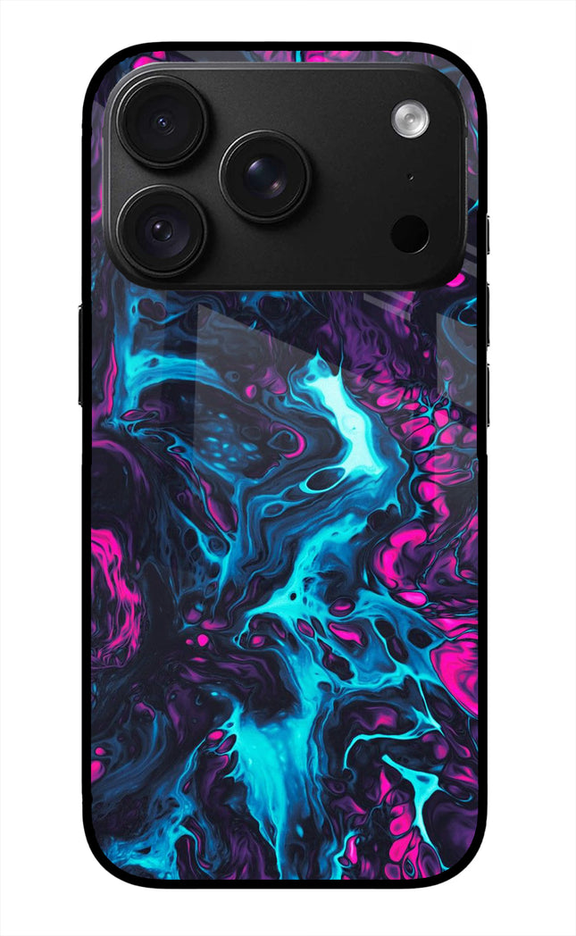Abstract iPhone 18 Pro Glass Case