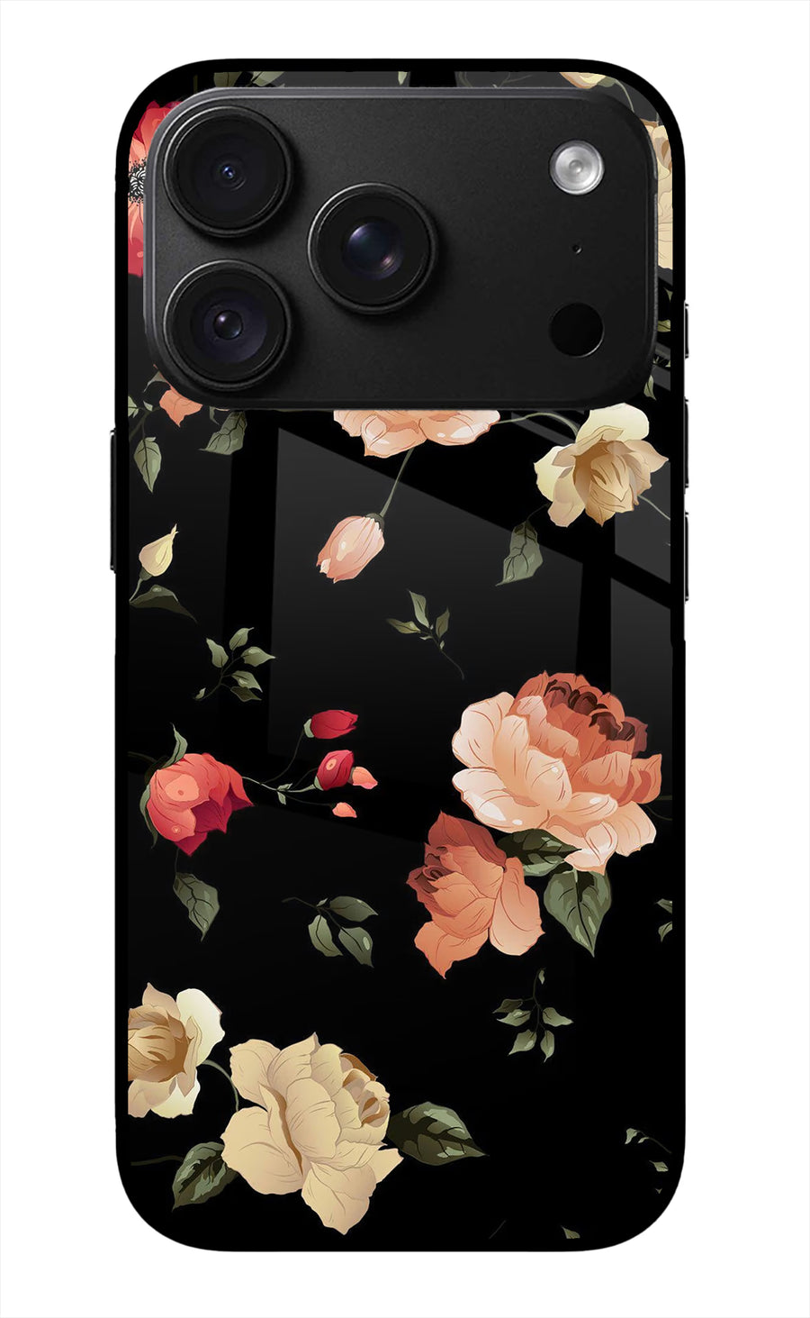 Flowers iPhone 18 Pro Back Cover, Glass case