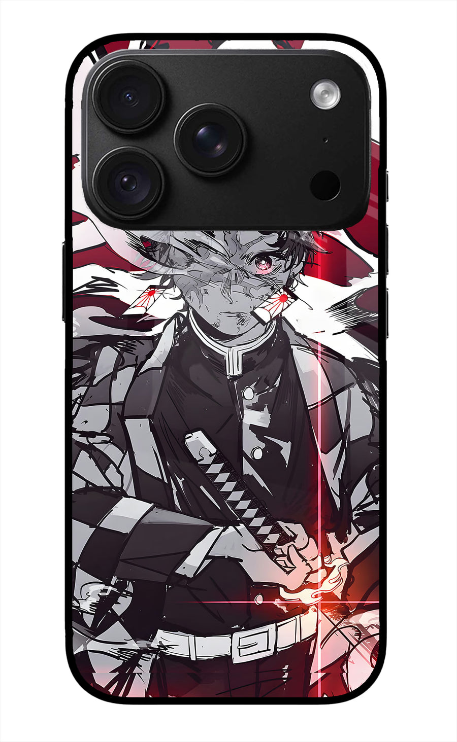 Demon Slayer iPhone 18 Pro Back Cover, Glass case