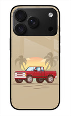Desert Classic Drive iPhone 18 Pro Glass Case