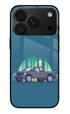 Retro Garage Vibe iPhone 18 Pro Glass Case