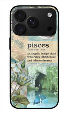 Pisces Zodiac iPhone 18 Pro Glass Case