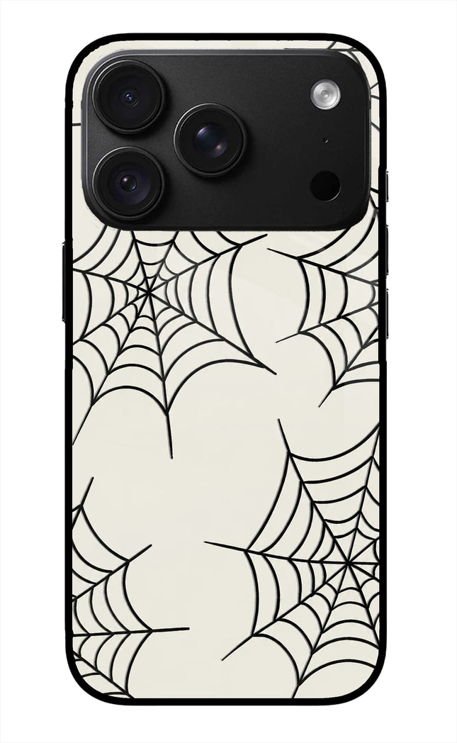 Spider Web iPhone 18 Pro Glass Case