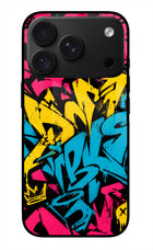 Graffiti Vibe iPhone 18 Pro Glass Case