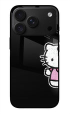Kitty Charm iPhone 18 Pro Glass Case