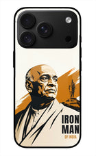 Sardar Patel Iron Will iPhone 18 Pro Glass Case